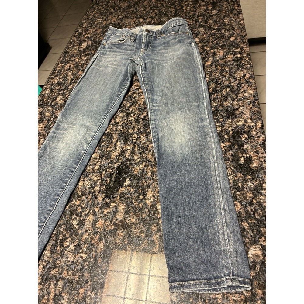 Vintage‎ Ralph Lauren Sport Juniors Size 12 Jeans Denim Blue - Picture 3 of 7